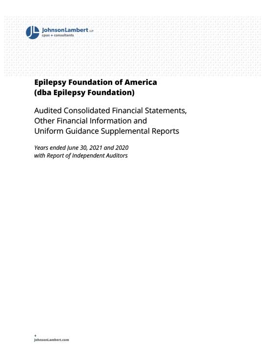 FY 2021 Audited Consolidated Financial Statements