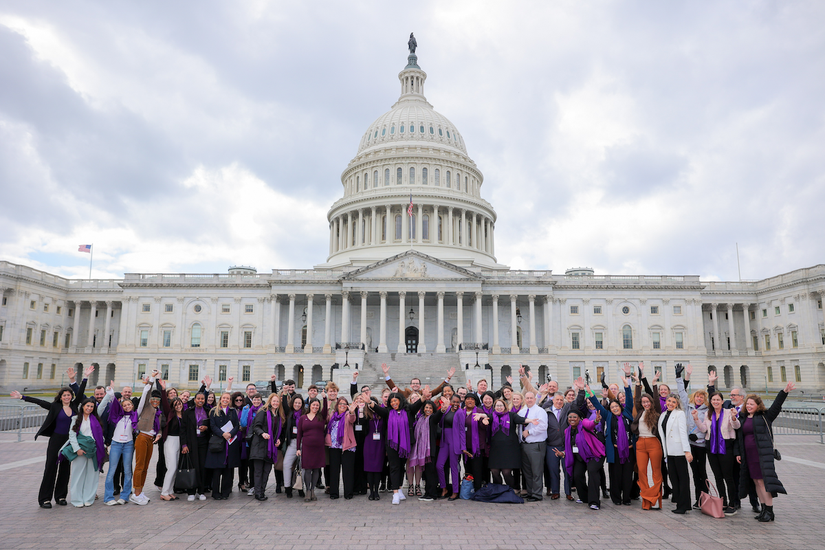 Epilepsy advocates at the US Capitol
