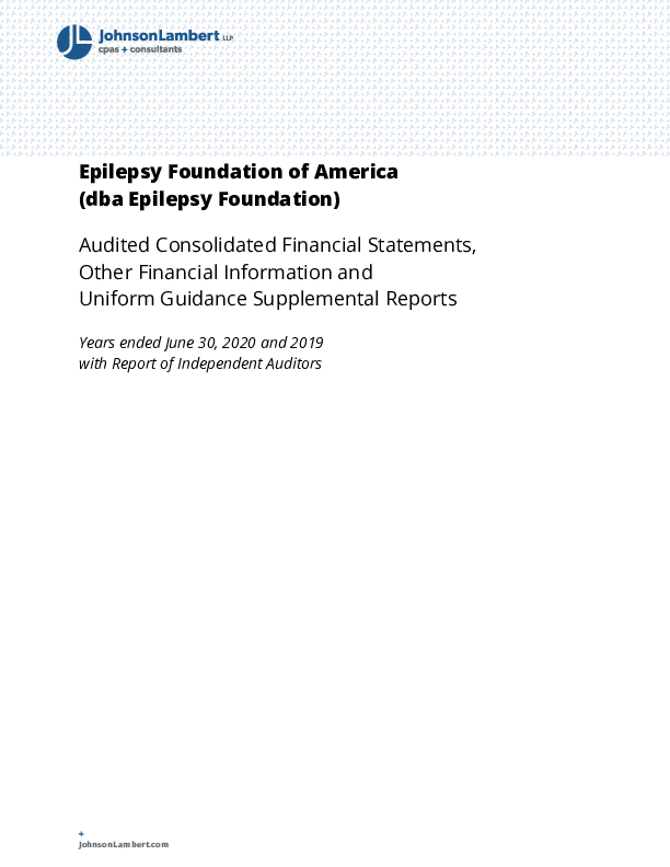 2020 EFA Audited Consolidated  Financial Statements